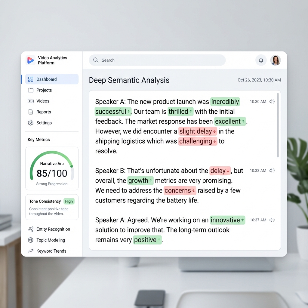 Semantic Analysis Dashboard